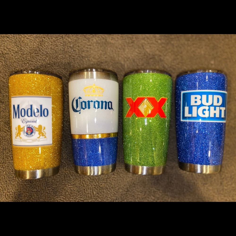 Beer inspired tumblers
